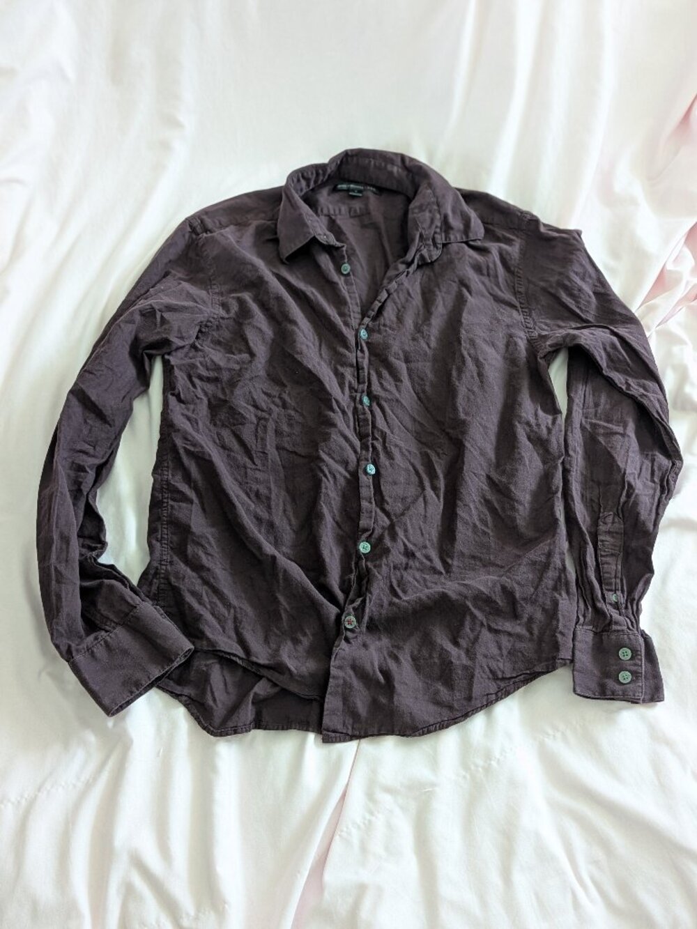 John Varvatos Cotton Button Up Shirt Size S